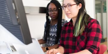 Photo by Christina Morillo: https://www.pexels.com/photo/woman-wearing-red-and-black-checkered-blouse-using-macbook-1181472/