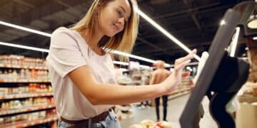 Photo by Gustavo Fring: https://www.pexels.com/photo/cheerful-woman-using-electronic-scales-in-supermarket-4173320/