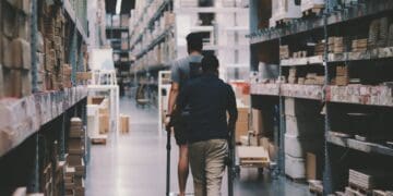 Photo by Alexander Isreb from Pexels: https://www.pexels.com/photo/men-going-around-a-warehouse-1797428/