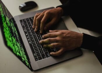 Photo by Sora Shimazaki: https://www.pexels.com/photo/crop-cyber-spy-hacking-system-while-typing-on-laptop-5935794/