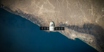 Photo by SpaceX: https://www.pexels.com/photo/aerial-view-earth-exploration-flying-60132/