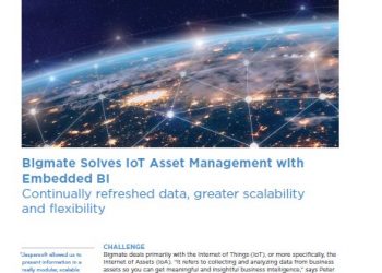 Bigmate uses embedded BI to solve IoT asset management challenge